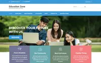 Education Zone theme preview