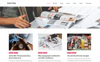 Elastic Blog theme preview