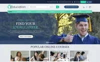 eLearning Education theme preview