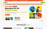 Elearning School theme preview