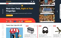 Electronics Retail Shop theme preview