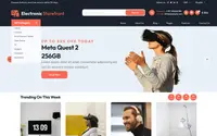 Electronics Storefront theme preview