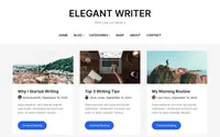 Elegant Writer theme preview