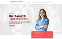 Elementory Agency theme preview