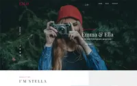 Ello Lite Photography theme preview