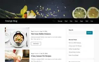Emerge Blog theme preview