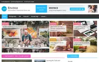 Envince theme preview