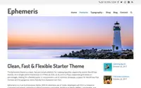 Ephemeris theme preview