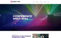Event Elementor theme preview