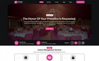 Event Management Blocks theme preview