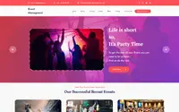 Event Management theme preview