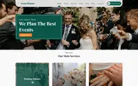 Event Planning Management theme preview