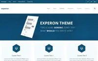 Experon eBusiness theme preview