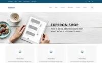 Experon Shop theme preview