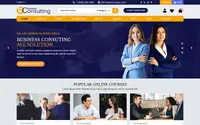 Expert Business Consultant theme preview