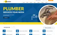 Expert Plumber theme preview