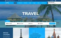 Expert Travel Agent theme preview