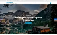 Explore Blog theme preview