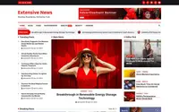 Extensive News theme preview