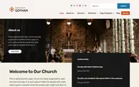 Faith theme preview