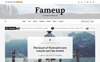 Fameup theme preview
