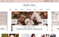 Fashion Diva theme preview