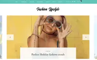 Fashion Lifestyle theme preview