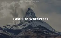 Fast Press theme preview