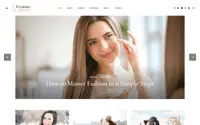 Feminine Fashion theme preview