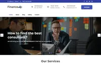 financeup theme preview