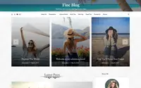 Fine Blog theme preview