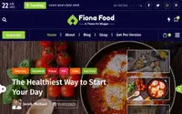 Fiona Food theme preview
