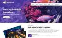 Fish Aquarium Shop theme preview