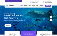 Fishland FSE theme preview