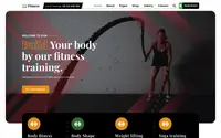 Fitness Cardio theme preview
