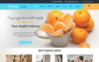 Fitness Coaching theme preview