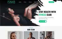 Fitness Health Coach theme preview