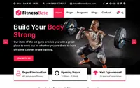 FitnessBase theme preview