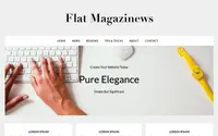 FlatMagazinews theme preview