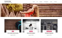 Flexible Blog theme preview