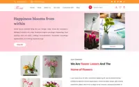 Florist Bouquet theme preview
