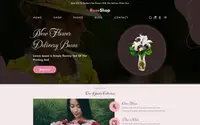 Flower Delivery Shop theme preview