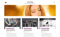 Focus Blog theme preview