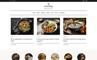 Food Blog FSE theme preview