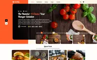 Food Blogger Hub theme preview