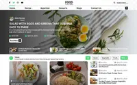 Food Critic Blogs theme preview
