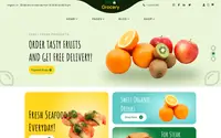 Food Grocery Hub theme preview
