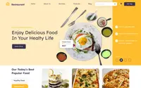 Foodie Restaurant theme preview
