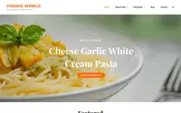 Foodie World theme preview