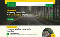 Forest Eco Nature theme preview